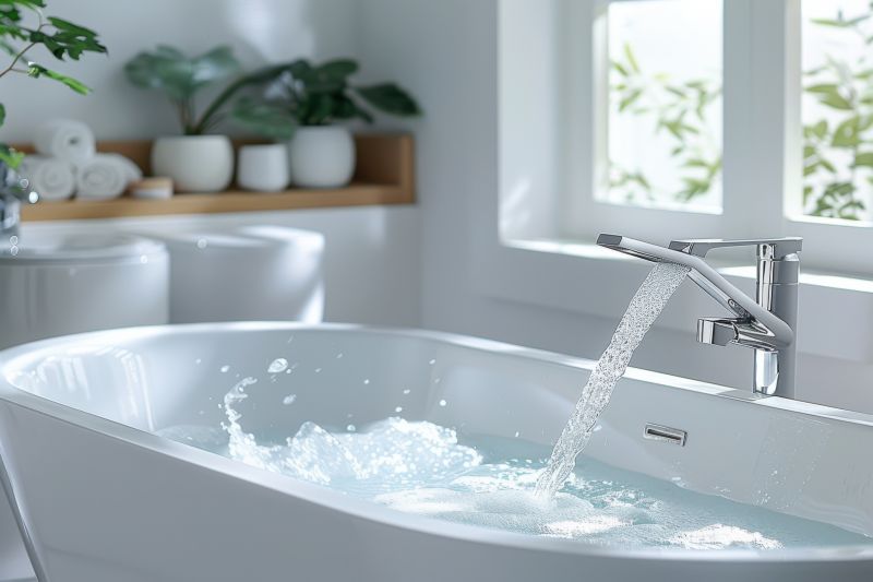 Indoor Bathtub Setup